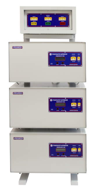 Трехфазный стабилизатор напряжения PROGRESS 15000Т -50-3 в Ярославле