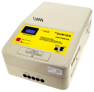 Стабилизатор напряжения Suntek СНЭТ-5000-ЭМ Стабилизатор напряжения Suntek СНЭТ-5000-ЭМ
