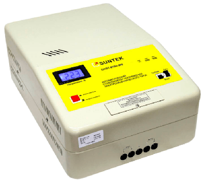 Стабилизатор напряжения Suntek СНЭТ-8500-ЭМ Стабилизатор напряжения Suntek СНЭТ-8500-ЭМ
